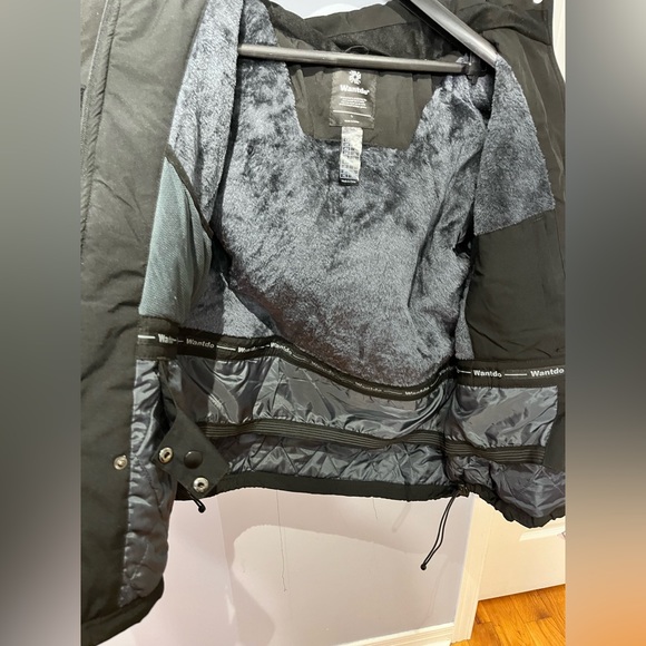 2/$40 NWT Mens black Parka sz Large - Picture 5 of 8